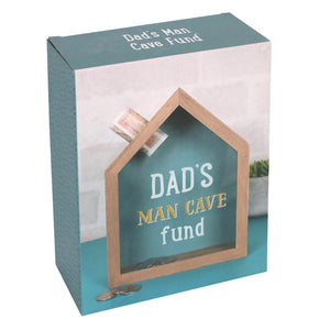 "Dad's Man Cave Fund" Money Box