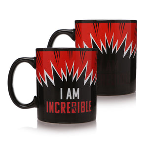 Pixar Heat Changing Mug - Mrs. Incredible (I Am Incredible)