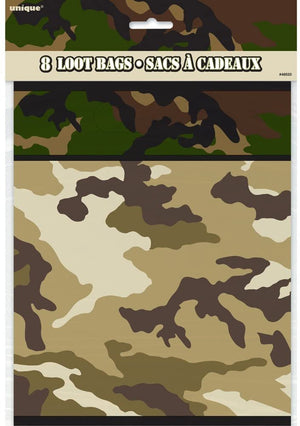 Military Camo Party Accessories & Tableware