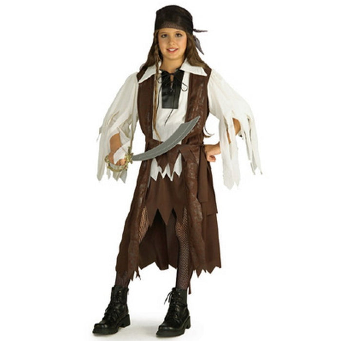 Caribbean Pirate Queen Costume - (Child)
