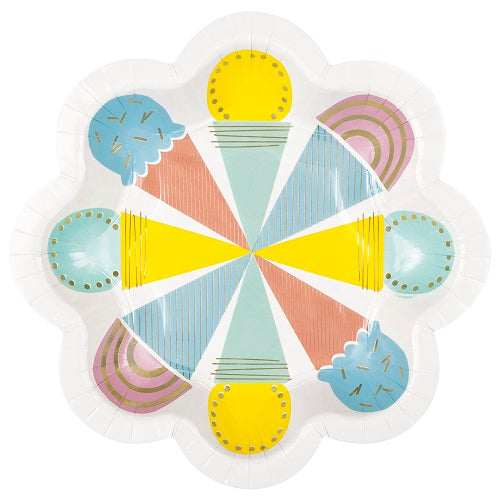 Pastel Ice Cream Party Accessories & Tableware