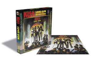 Kiss - Love Gun (500 Piece Jigsaw Puzzle)