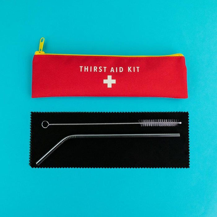 Thirst Aid Kit - Reusable Straw Set