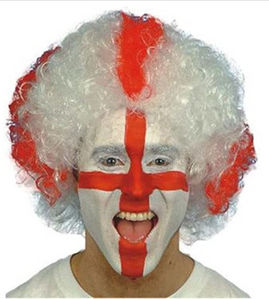 Supporters Wig - St. George (Adult)