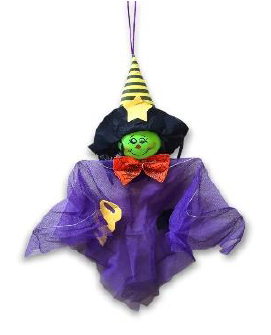 Hanging Witch Decoration