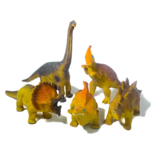Assorted Soft Stuffed Dinosaur Toy - 9.5 inch