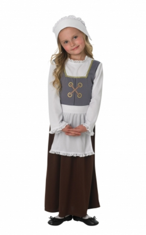Tudor Girl Costume - (Child)