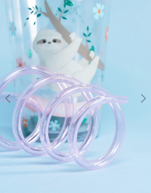 Sloth Straw Cup