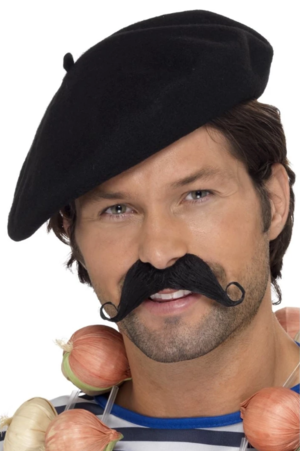 French Beret - Black (Adult)