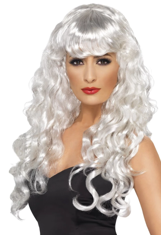 Siren Wig - White (Adult)