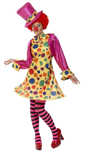 Clown Lady Costume - (Adult)