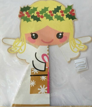 Table Centerpiece - Glitter Finish Christmas Angel