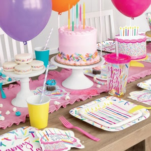 Pink Sprinkles Party Accessories & Tableware