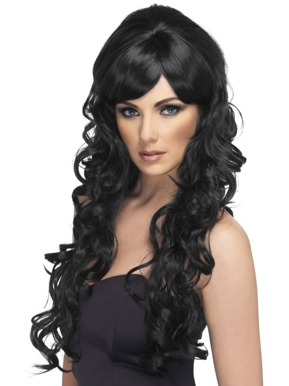 Pop Starlet Wig - Black (Adult)