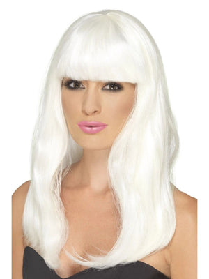 Glam Party Wig - Glow In The Dark (Adult)