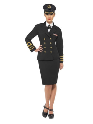 Navy Officer Costume, Women - (Adult)