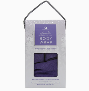 Lavender Body Wrap Pin Cord In Box - Purple