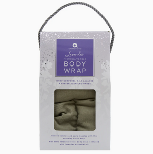 Lavender Body Wrap Pin Cord In Box - Grey