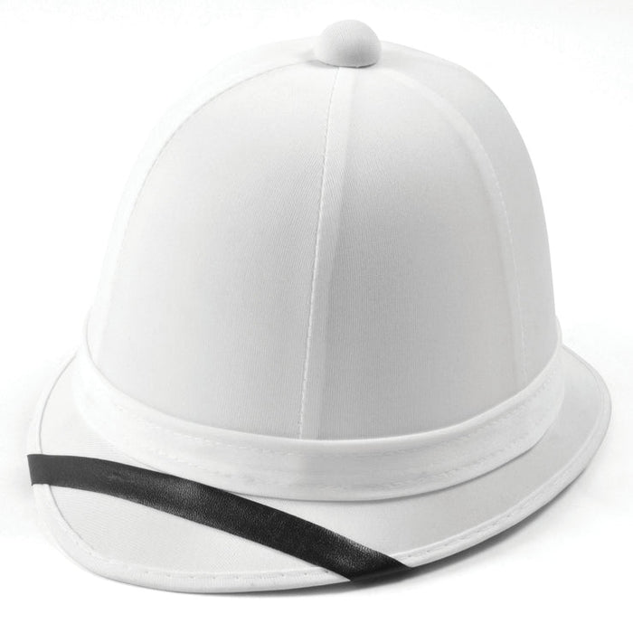 Pith Helmet (Boer/Zulu War) - White (Adult)