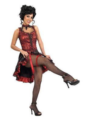 Cancan Dancer Costume - Red (Adult)