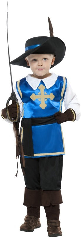 Musketeer Costume - Blue (Child)