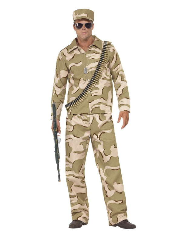 Commando Costume - (Adult)