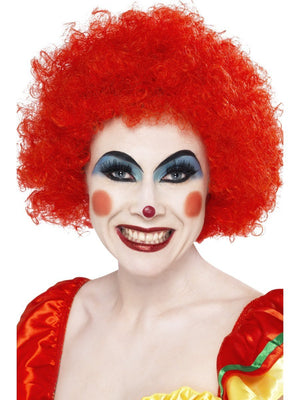 Crazy Clown Wig - Red (Adult)