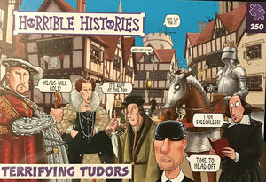 Horrible Histories 250 Piece Jigsaw Puzzle - Terrifying Tudors