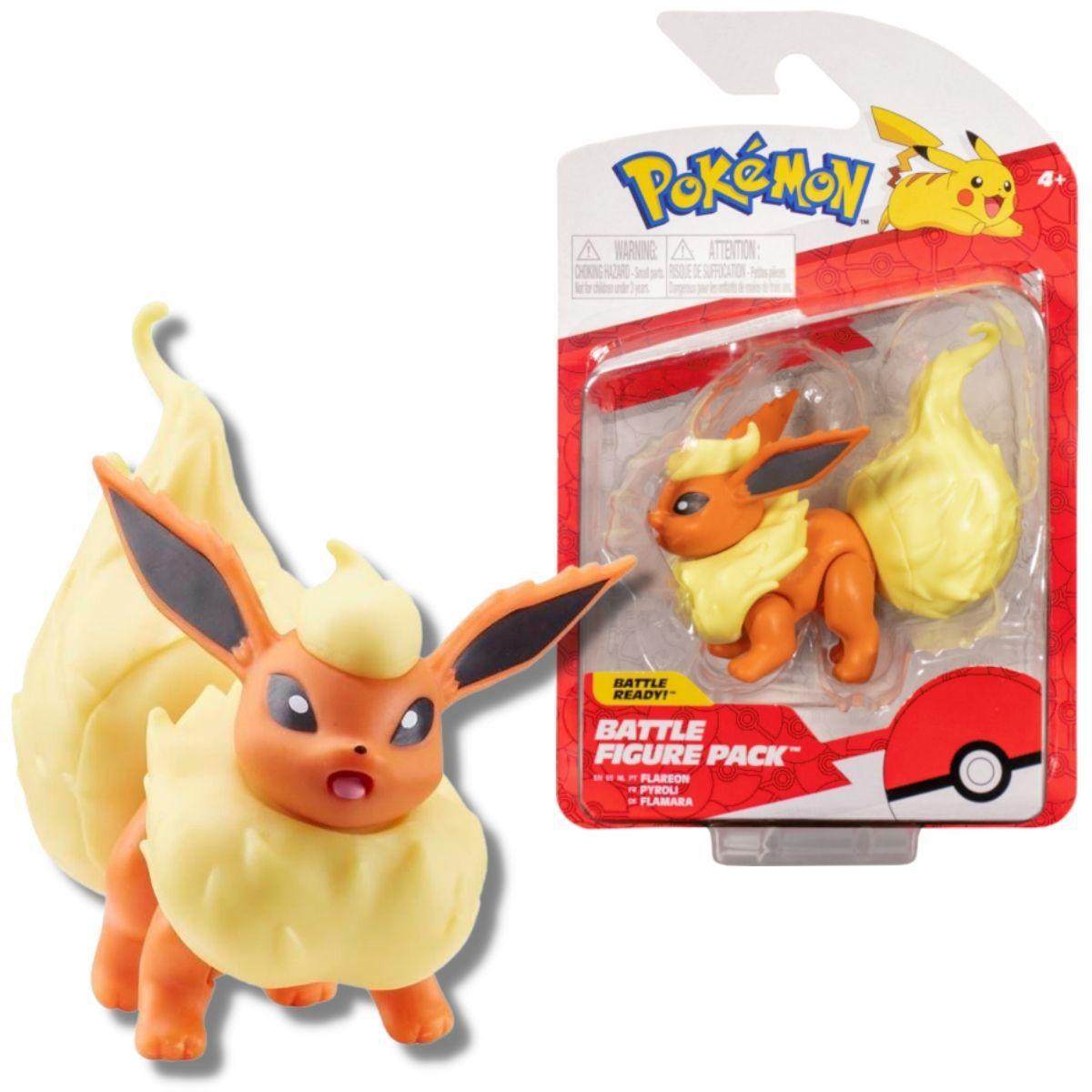 Figurine Pokemon Jouet 8cm Flareon Pyroli – figure de Combat – L