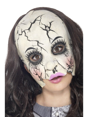 Damaged Doll Mask - (Adult)