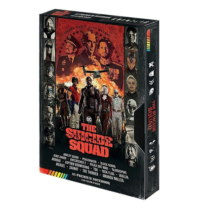 Premium A5 Notebook- The Suicide Squad (Retro) VHS