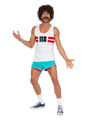 118 Athlete Runner Costume - (Adult)