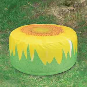 Outdoor Pouffe - Sunflower