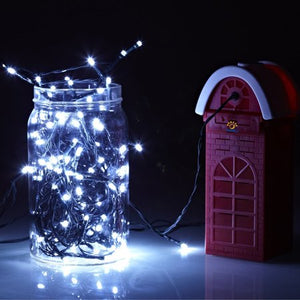 Christmas Lights 360 White LED Supabrights String Lights: Indoor or Outdoor