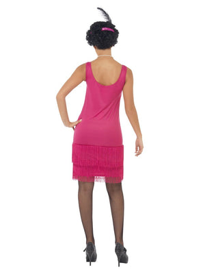 Fun Time Flapper Costume - Pink (Adult)