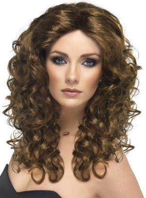Glamour Wig - Brown (Adult)