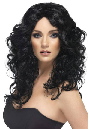 Glamour Wig - Black (Adult)