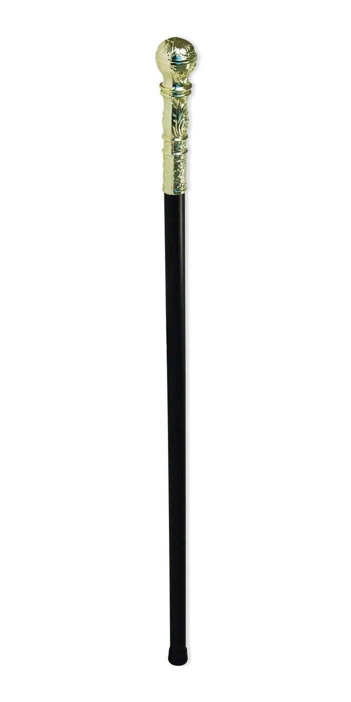 Cane With Ball Handle - Gold