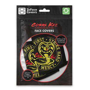 Face Protector - Cobra Kai, Emblem (Pack of 2)