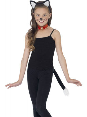 Cute Kitty Cat Costume Kit - Black (Child)