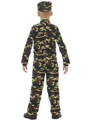 Camouflage Military Boy Costume - (Child)