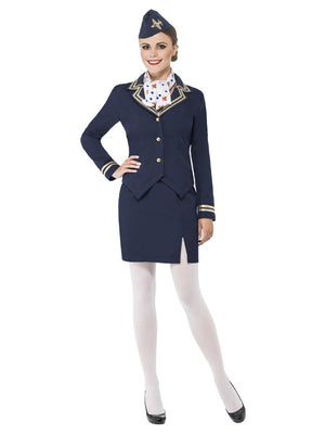 Airways Attendant Costume - (Adult)