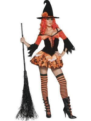 Tainted Garden Wicked Witch Costume - Orange (Adult)