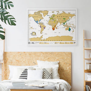 Scratch Map: Original Poster