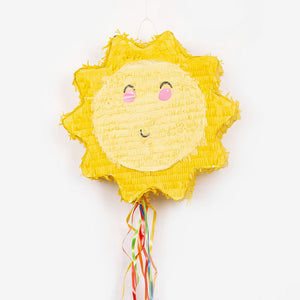 Piñata - Kawaii Smiling Sun (Pull String)
