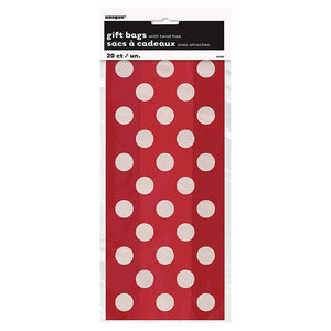 Red Polka Dot XL Party Bags