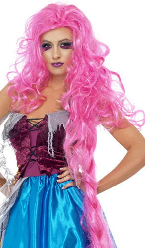 Mangled Maiden Wig - Pink