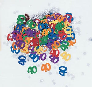 40th Birthday Party Confetti
