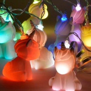 Unicorn String Lights Colour Changing