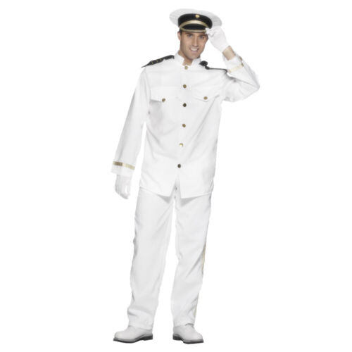 Cruise Ship Captain XL Costume - (Adult)
